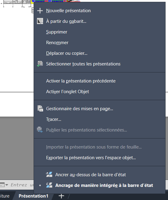 Création d'une mise en page à partir d'un gabarit